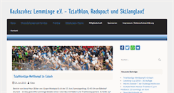 Desktop Screenshot of karlsruher-lemminge.de
